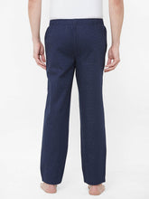 Men's Polka Print, Navy, 100% Cotton, Regular Fit, Elasticated, Waistband, Pyjama  With Side Pockets